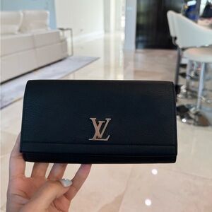 Louis Vuitton Lockme Leather Wallet